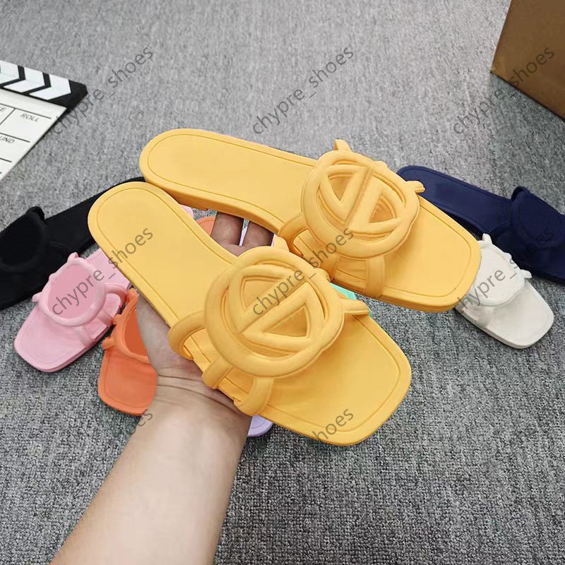 Size 35-42 Women&#039;s Slides Designer Sandals Bathing, Leisure, Comfortable Slippers Beach Vacation Sliders