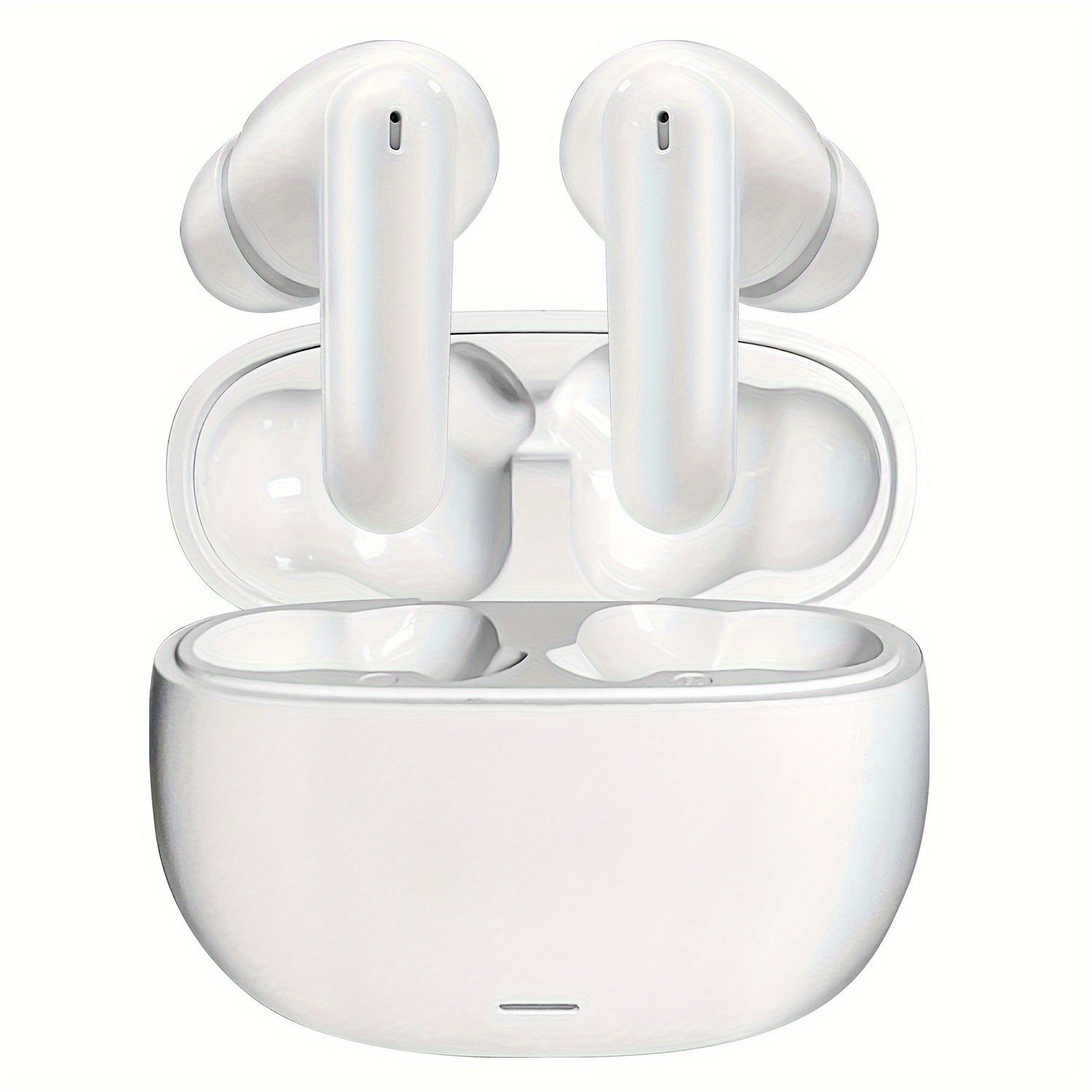 TEMU Wireless Headphones Active Noise Canceling Headphones, Wireless 5.2 With Microphone Charging Case, 30 Hours , In-ear Stereo Wireless Headphones