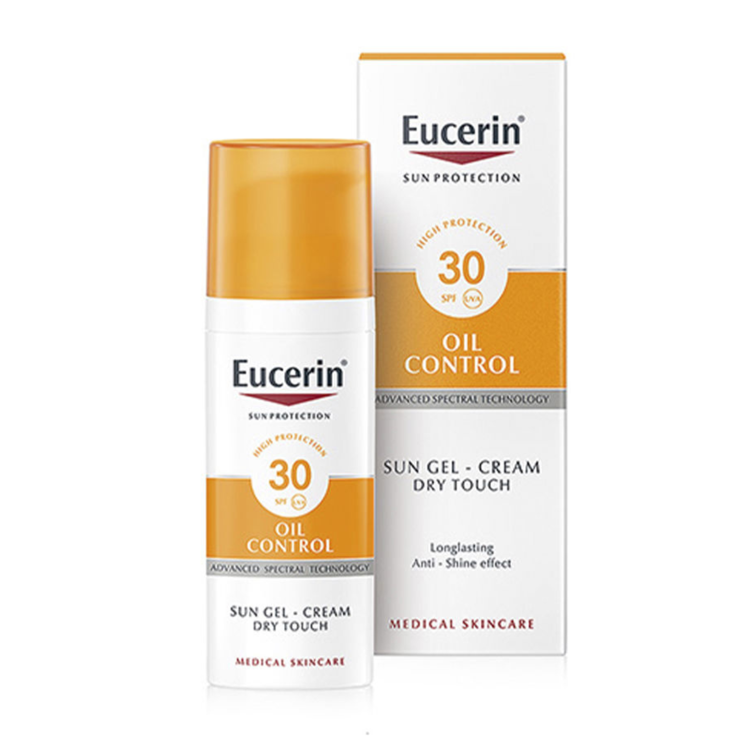 Eucerin Sunscreen SPF 30 Oil Control Gel Sunscreen Dry Touch - Cream 50 ml