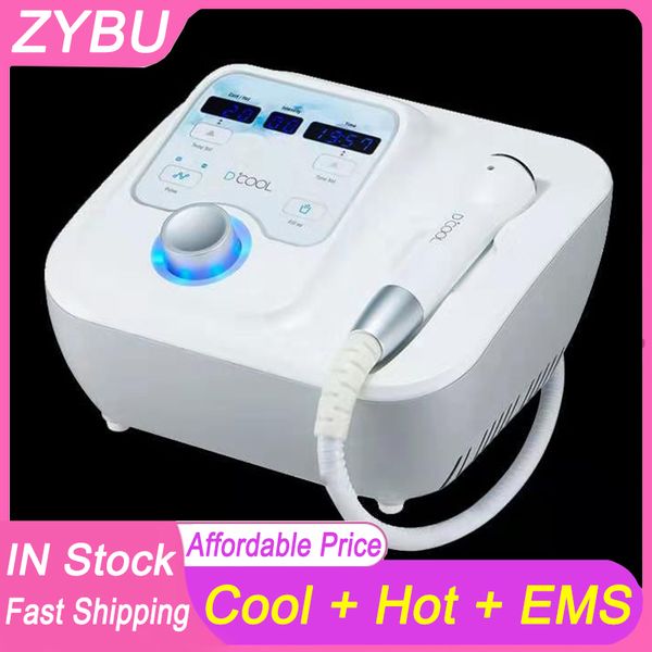 Portable Cool and Hot Electroporation Cryotherapy Anti-aging RF Beauty Machine Facial Rejuvenation Skin Cooling Tightening Face Lifting Anti