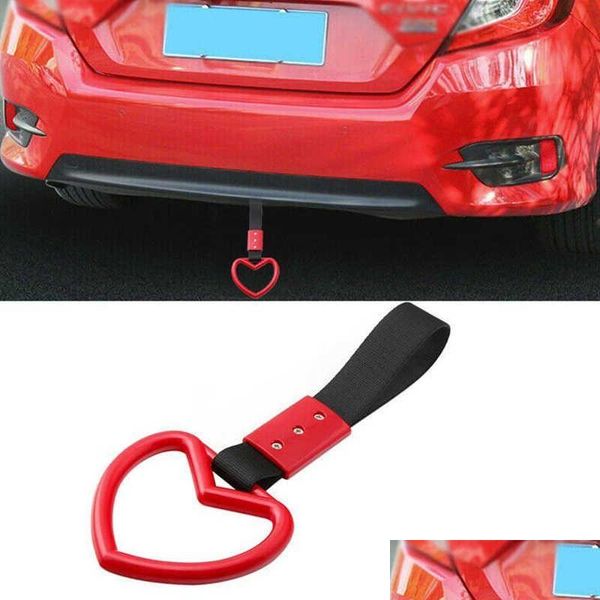 Other Auto Electronics 1 Pcs Tsurikawa Ring Heart Jdm Train Bus Handle Hand Strap Drift Charm Accessories Car Styg Drop Delivery Au Ohu