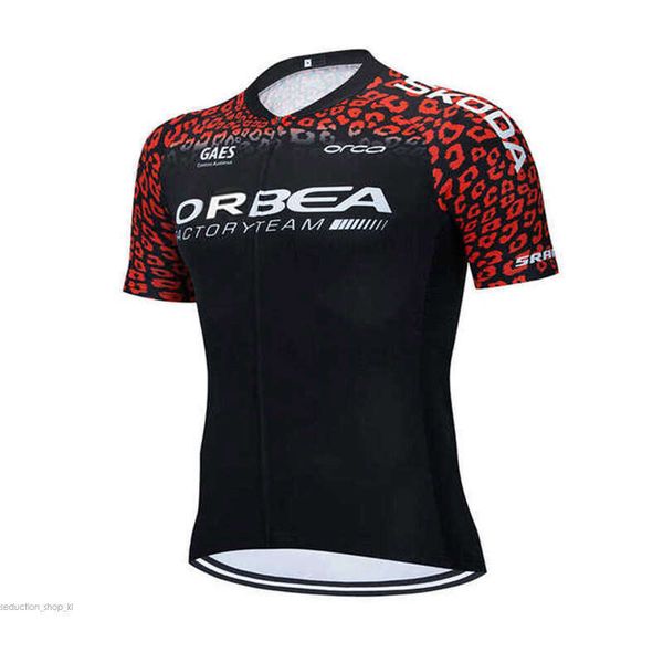 2024 ORBEA Team Cycling Jersey Mens Summer Breathable Mountain Bike Shirt Short Sleeves Cycle Tops Racing Clothing Outdoor Bicycle 0b9