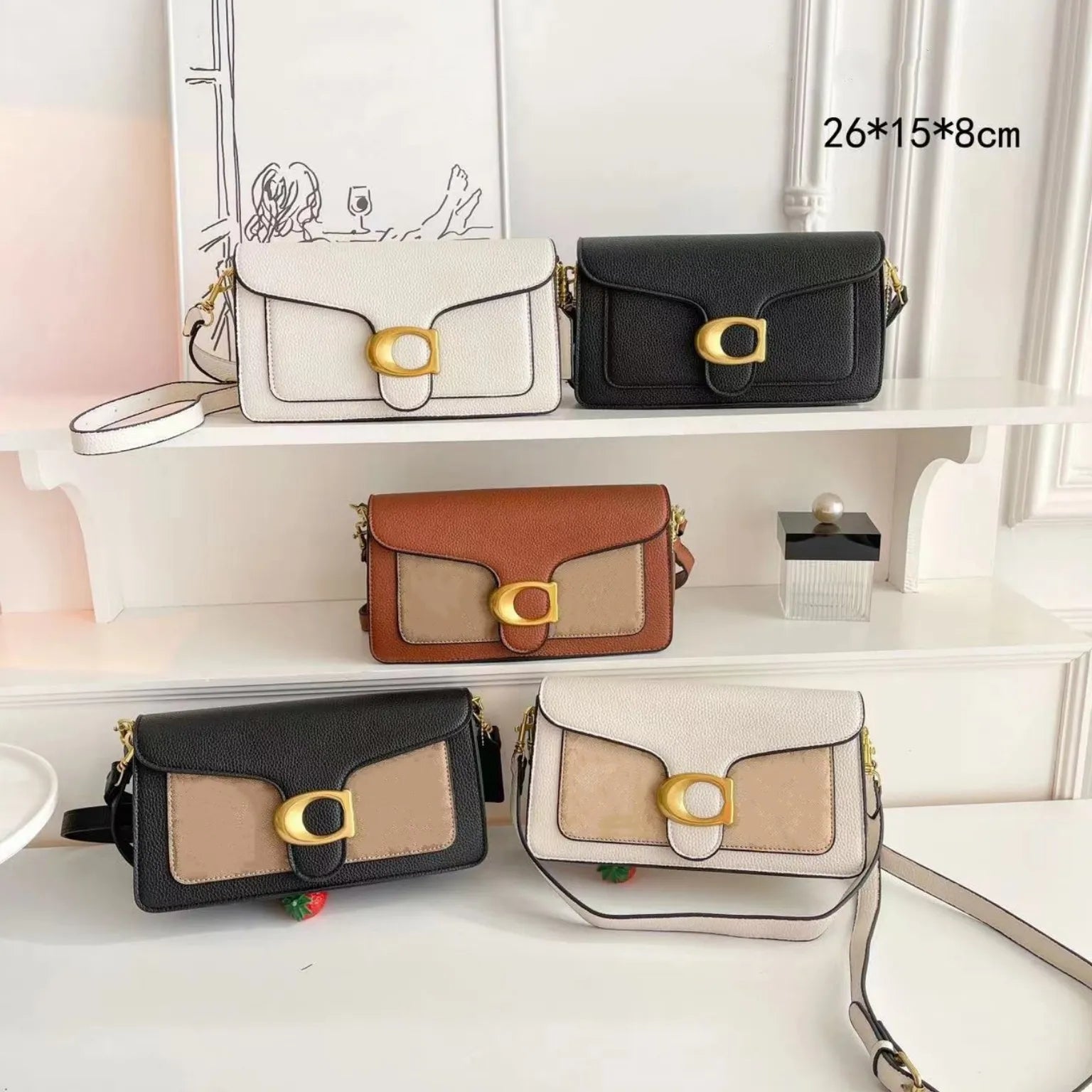 Designers Bags Tabby Tote Women Beach Waist Cross Body Handbag Famous Bumbag Fashion Shoulder Classic Brown Bum Fanny Pack Purse Book Halloween Sadd