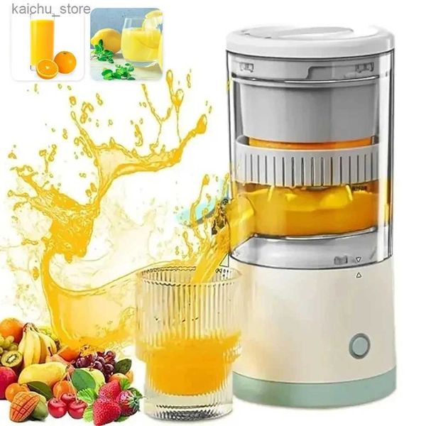 Juicers Multi functional portable electric juicer USB charging electric mixing bottle summer ice cream smoothies lemon juice for home use Y2