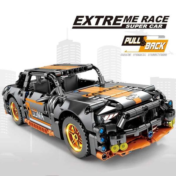 505+PCS Assembléia Off Sports Sports Technology Blocos de veículos Speed Champion PL-Back Model MOC Toys de veículos Childrens GiftSy25012