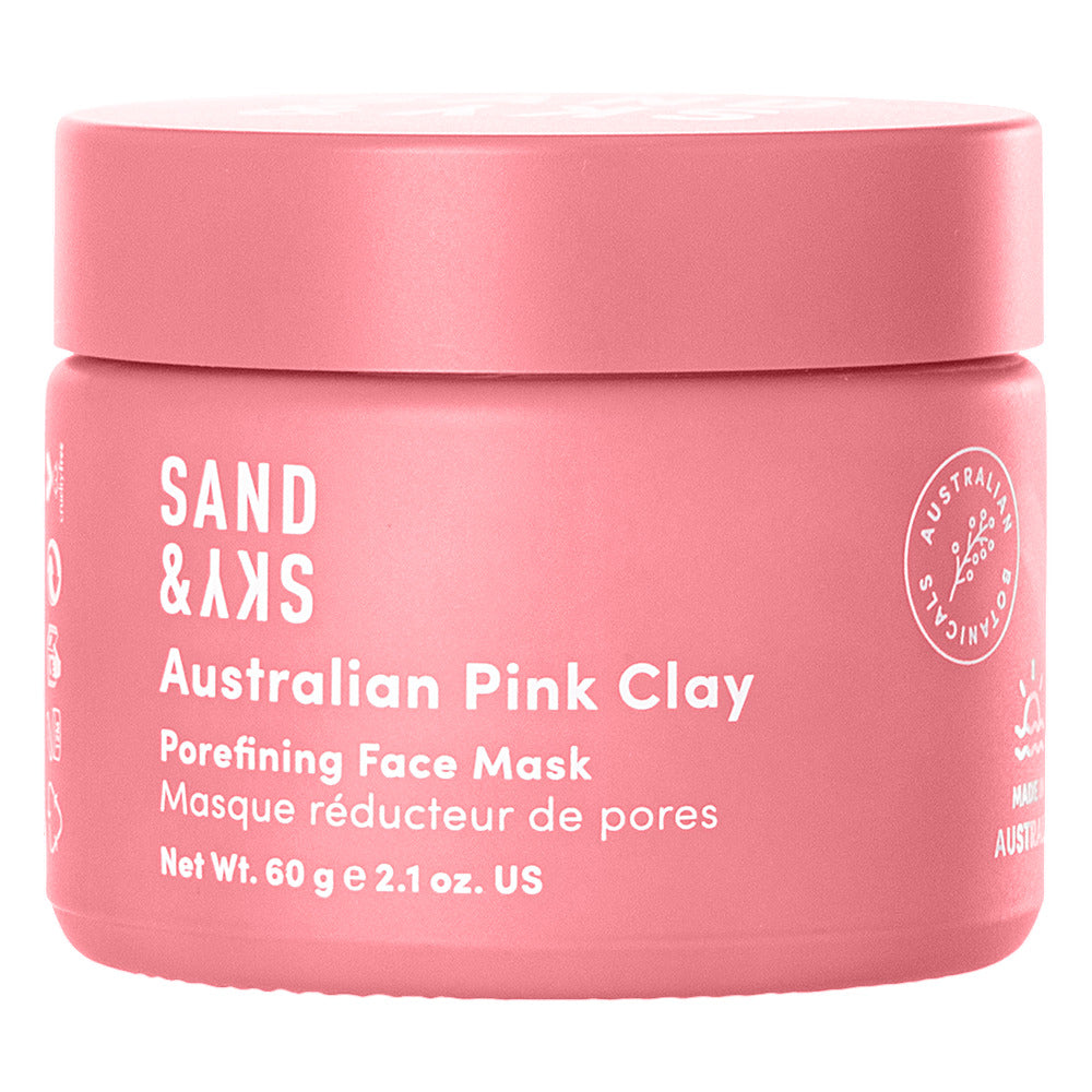 Australian Pink Clay Porefining Face Mask - 2.1oz