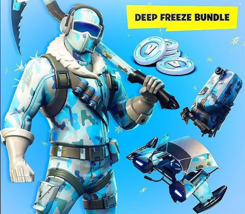 Fortnite Deep Freeze Bundle EU XBOX One - Xbox Series X|S CD Key
