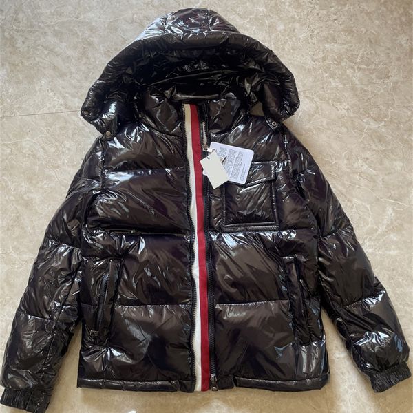 Men Parkas Designer Down Jackets White Duck Down Padded Men Puffer Jacket with NFC Scanning Fluffy Winter Parka in Plus Size Black Outerwear