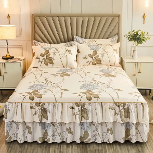Printed floral bedding skin friendly fabric pillowcases that can provide decoration in multiple colors 240913