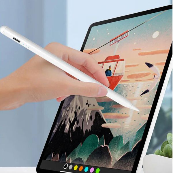 Magnetic Active Stylus Pen Pencil 2nd Capacitive Magnet Drawing generation Wireless Charging Touch Screen Pens for iPad Pro 11 12.9 10.2 Min