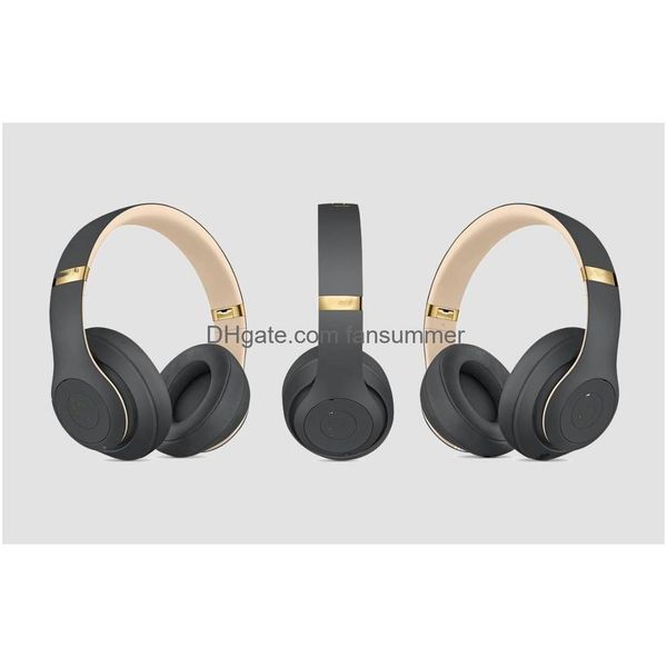 Headphones Earphones St3.0 Wireless Stereo Bluetooth Headsets Foldable Earphone Animation Showing Drop Delivery Electronics Dhtcc Dhxaq