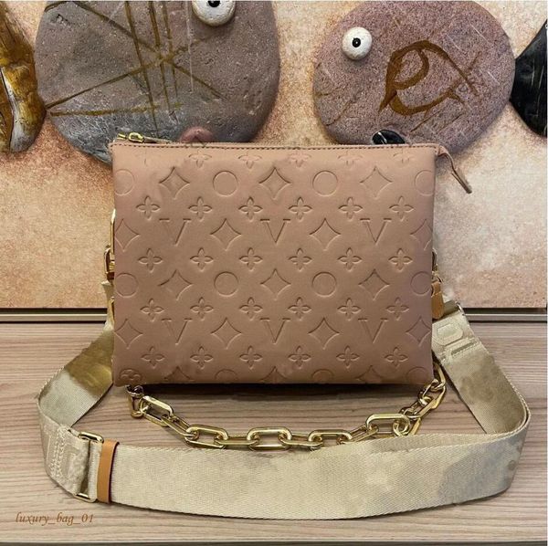 Designer Bag Coussin PM Crossbody Bag Puffed Sheep Skin Ladies Purse Women Designers Handbag Portable Pochette Clutch M5 Size 26 20 X 12cm