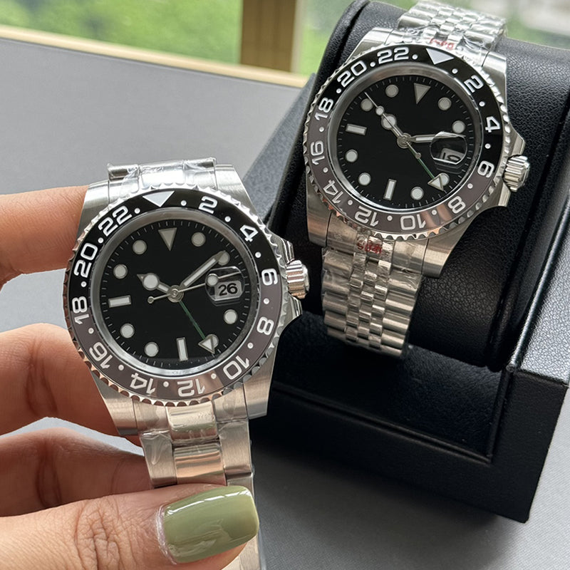 Mens watch designer men watch 40mm automatic 904L stainless steel strap sapphire scratch-resistant mirror waterproof luminous watch Montre De Luxe w