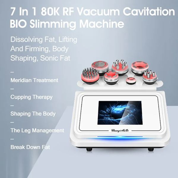 Wholesale Price 40Khz Cavitation Vacuum RF Body Massager with Radio Frequency Fat Reduction Weight Loss Machine