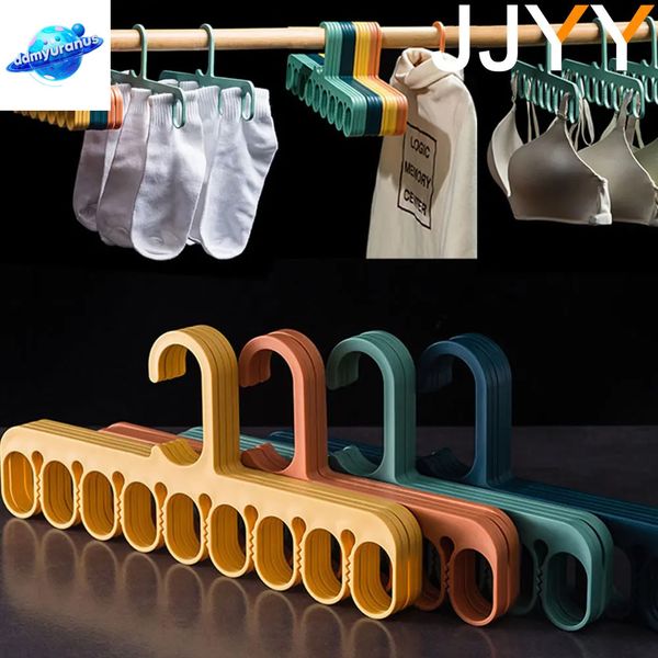 ddmyuranus JJYY Multifunctional Storage Plastic Magic Household Socks Rack Wardrobe Space Saving Balcony Windproof Hanger