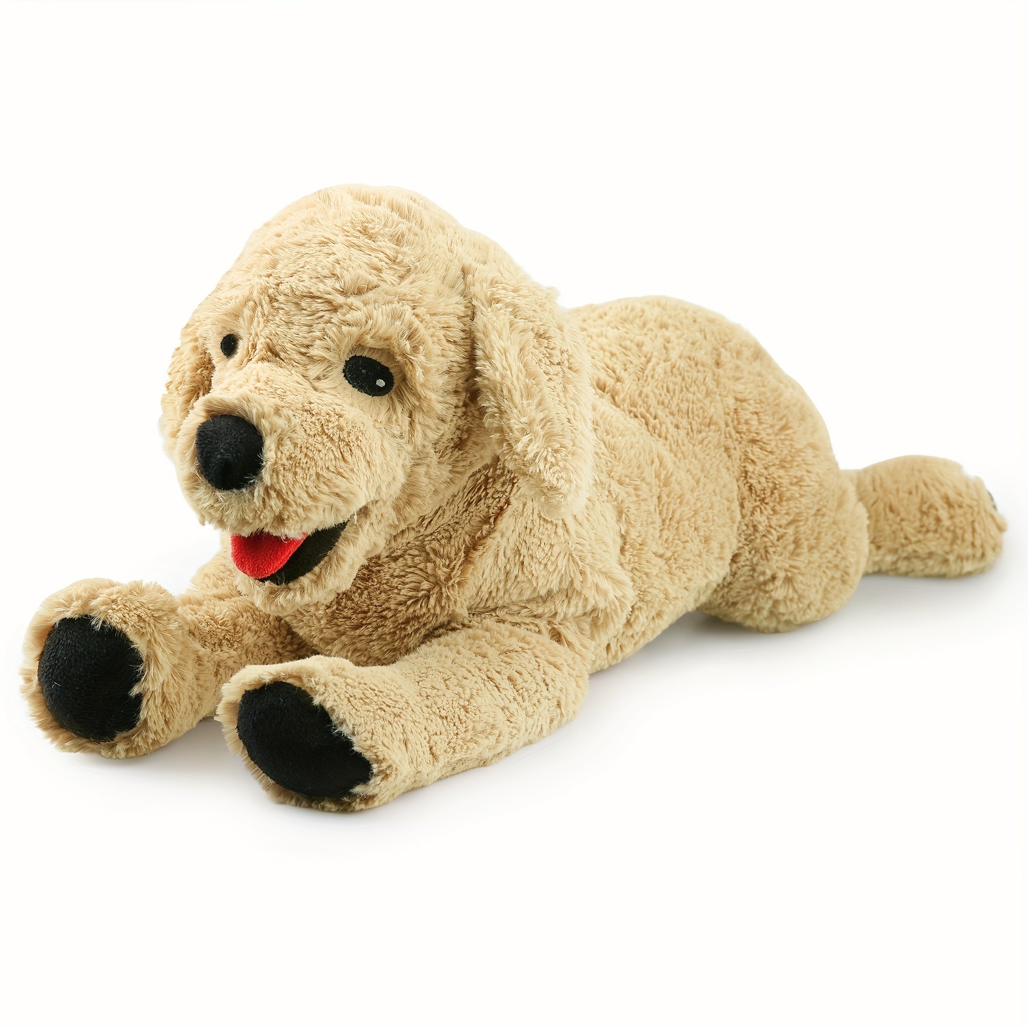 TEMU 21 Inch Cute Golden Retriever Dog Stuffed Animals Toy Baby Toys Doll, Gift For Birthday, Christmas, For Kids, Children, Pets, Girls, Boys, Throw