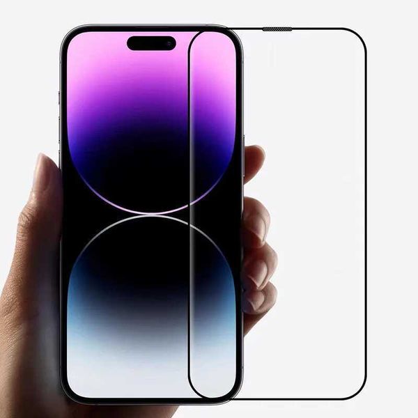 Dustproof and anti-static all glass cover for iPhone 11 13 14 Pro screen protector iPhone 15 7 8 Plus X XR XS MAX 12 mini M250120