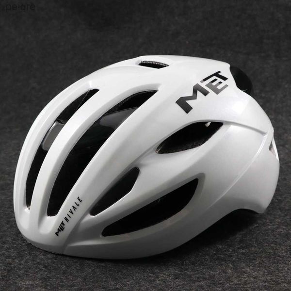 Cycling Helmets Cycling Helmets MET Rivale Bicycle Helmet Ultralight Road Bike Racing Outdoor Sports Mountain Women And Men Riding Hats 2308