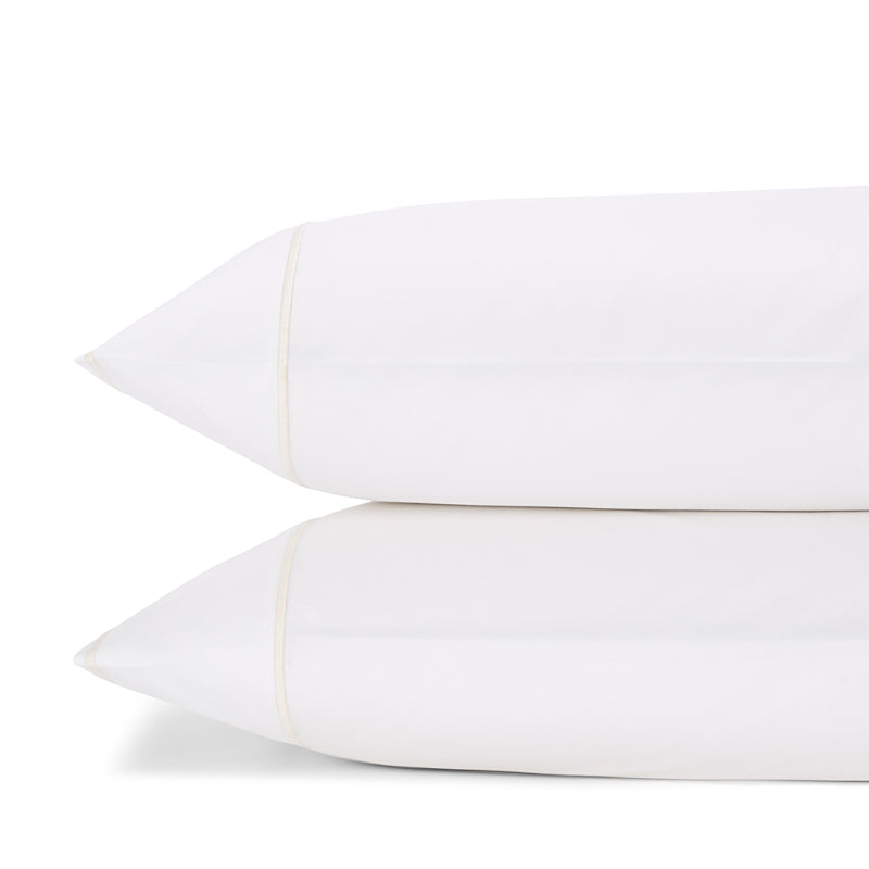 Matouk Ansonia Percale Standard Pillowcase, Pair
