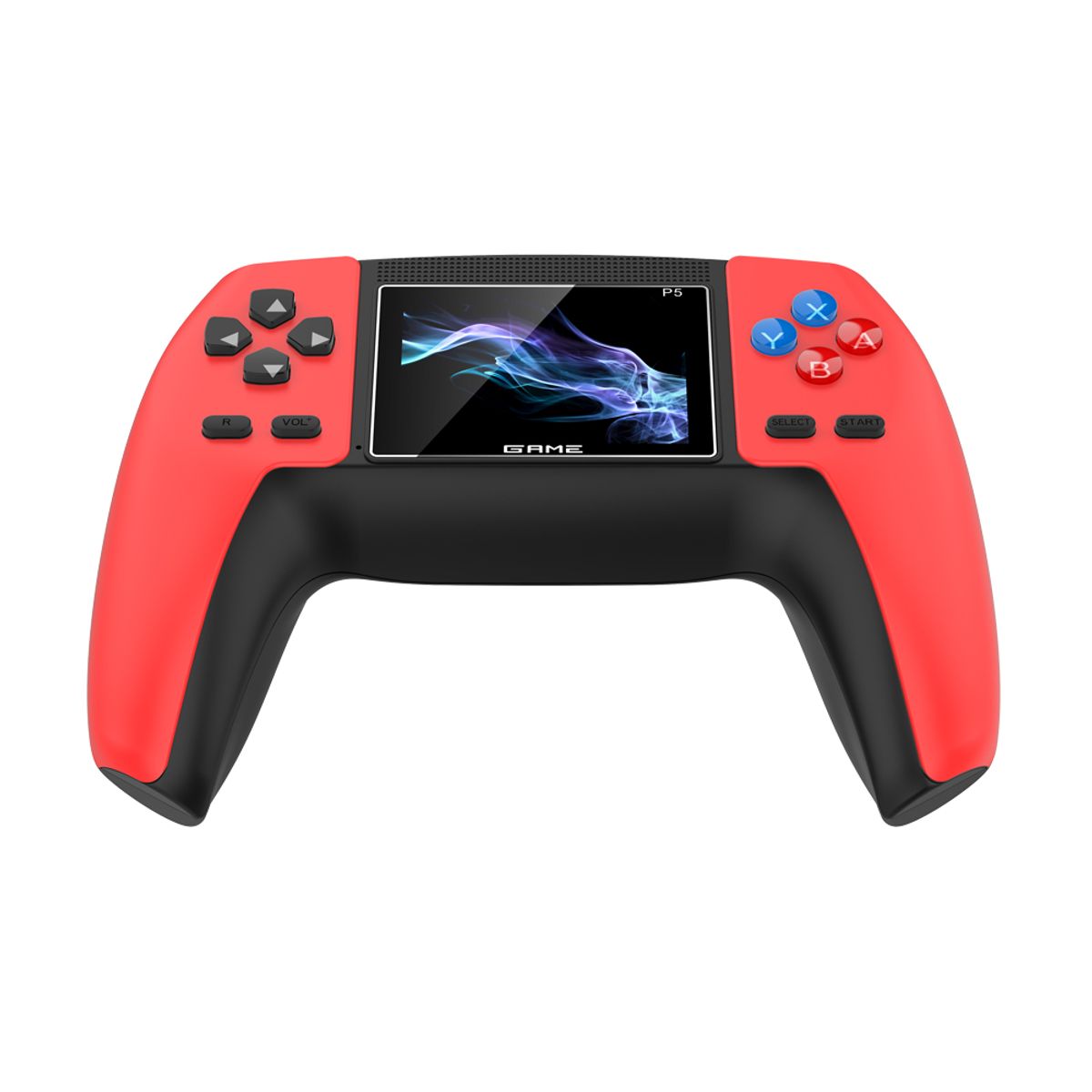 P5™ ControllerView Retro Console Digital Game Player with 520 Games - Red