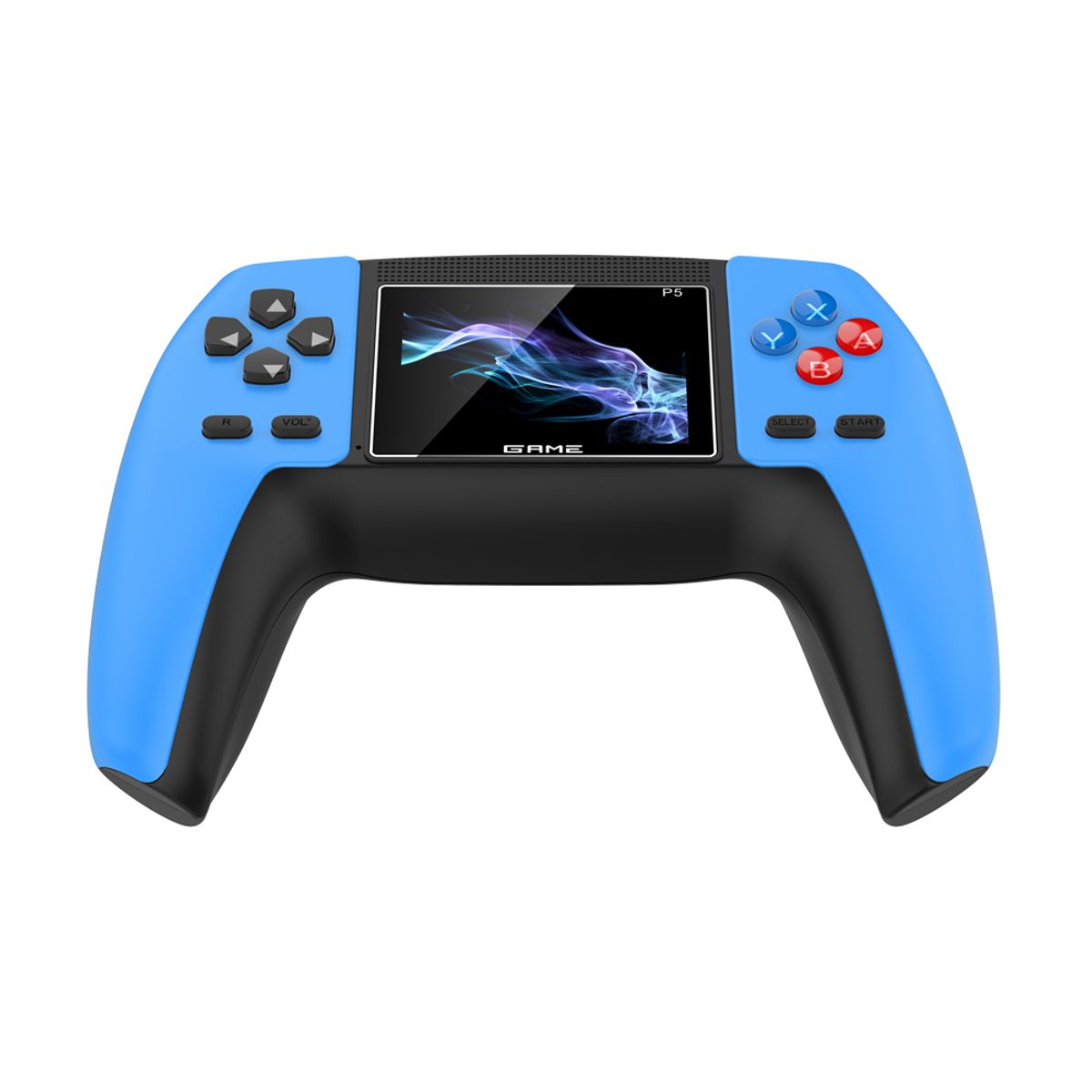 P5™ ControllerView Retro Console Digital Game Player with 520 Games - BLUE