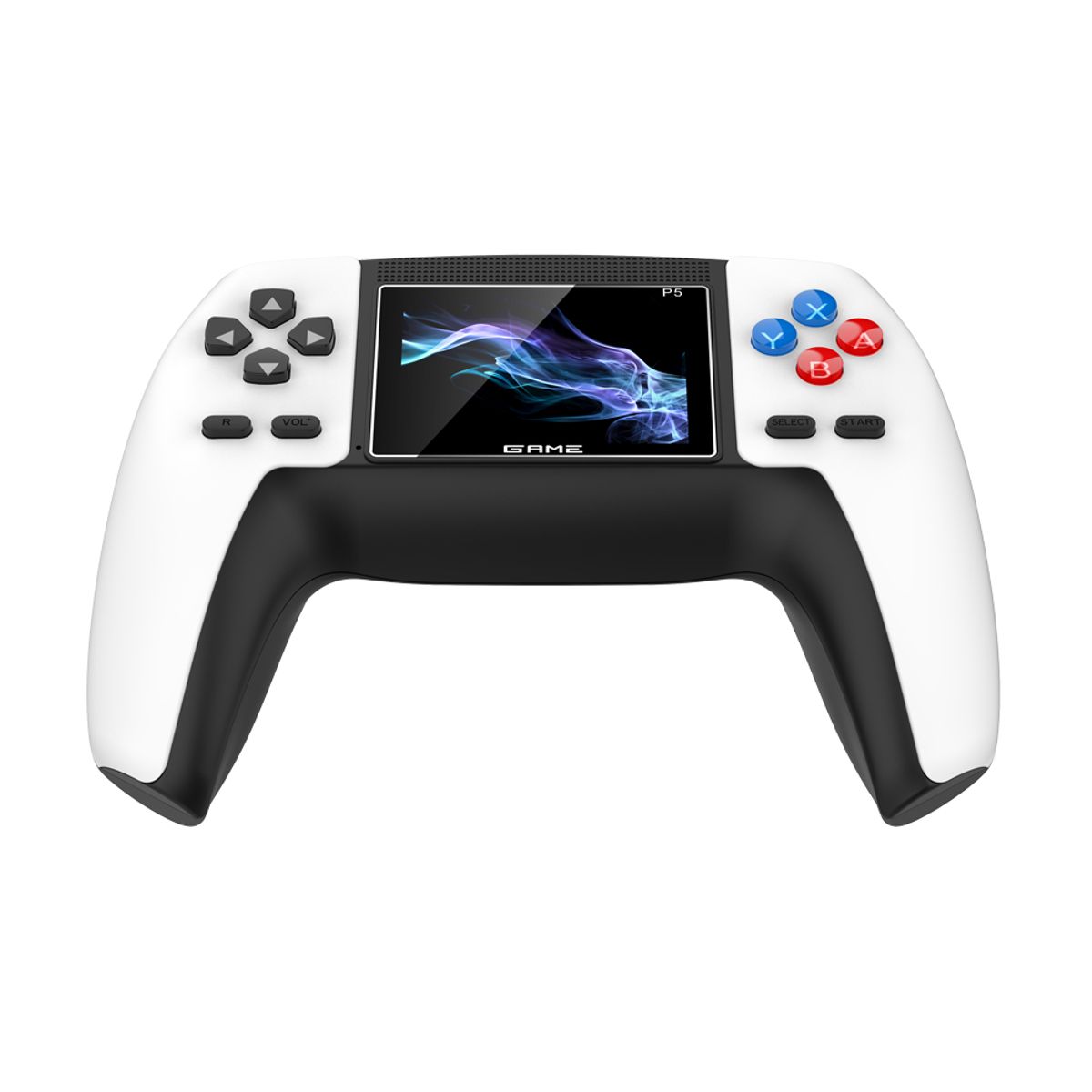 P5™ ControllerView Retro Console Digital Game Player with 520 Games - WHITE