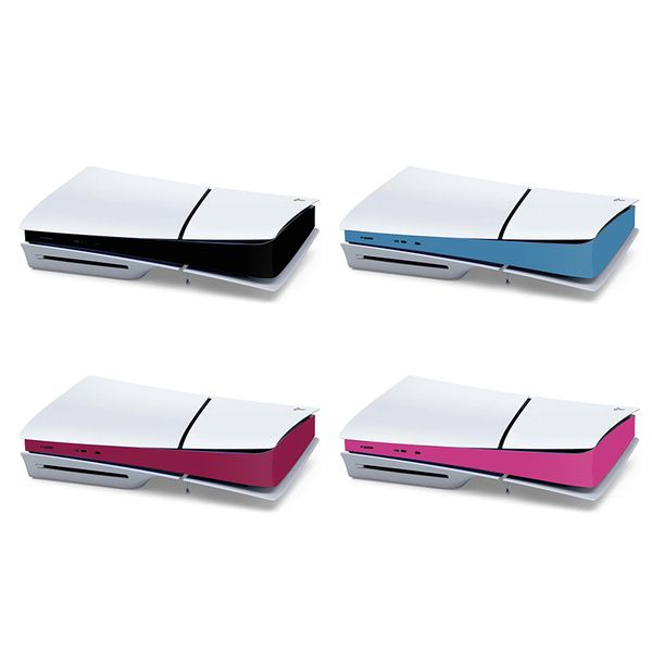 Middle Stickers Skin Game For PS5 Slim Console Stickers Protective Shell Replacement Dust-proof Decals Cover Decals
