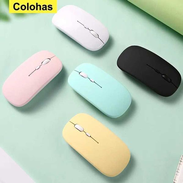 Wireless Bluetooth Mouse Portable Magic Silent Ergonomic Mice For Laptop iPad Tablet Notebook Mobile Phone Office Gaming MouseLX241024