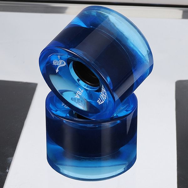 4 Pcs-Set Skateboard Wheels 78A PU Wheels Roller Skate Longboard Tires Skateboard Replacements Parts