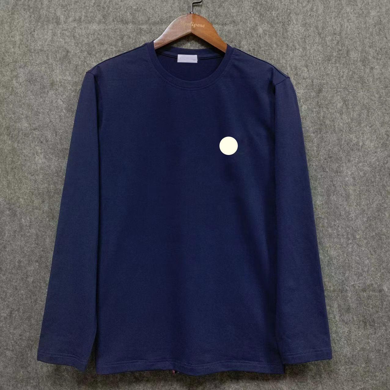 Men&#039;s T-Shirts Long Sleeve Cotton T Shirts Good Quality Spring Autumn Round Neck Long-Sleeved Sweatshirt Streetwear Causal Mens Clothing