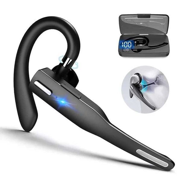 YYK-525 Wireless Headset Business Ear-mounted Bluetooth-compatible 5.1 Hands-free Call Noise Reduction HeadphonesCL240801