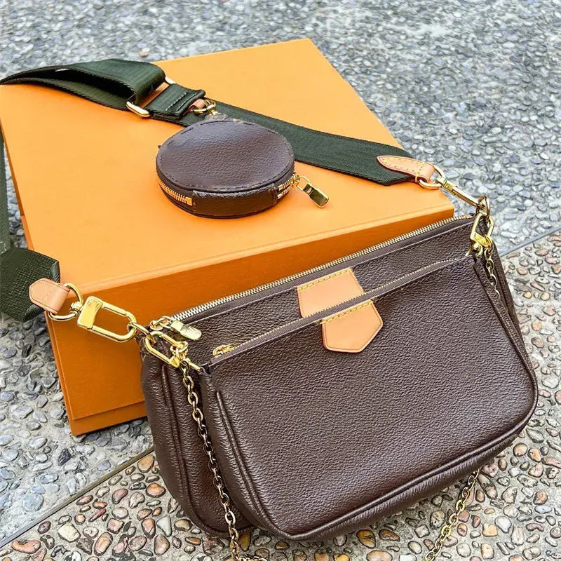 10a Designer for Womens mens handbag Shoulder Bag purse louiseliness vuittonliness Cross Body real Leather bags louiesliness tote brown black pink b