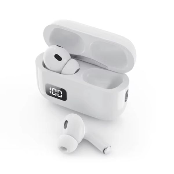 Sports Gaming TWS Wireless Earbuds With Digital Display Smart Touch Control Type-C Charging Box Bluetooth Earphone