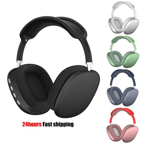 headphones Earphones Wireless Earphones Bluetooth Headphones Stereo HIFI Super Bass Headset Chip HD B1 P9 max headphone Pop-up window purple