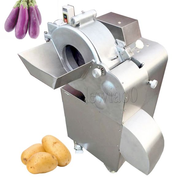 Fruit Vegetable Cube Cutting Machine Potato Onion Vegetable Carrot Dicer Electric Dicing Machine
