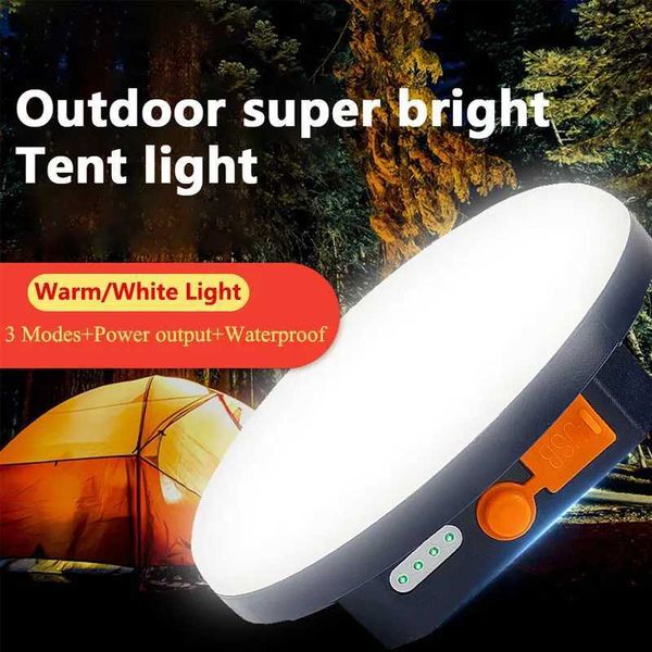 ZK30 9000mAh LED Tent Light Charging Light Portable Emergency Night Market Light Outdoor Camping Light Bulb Flashlight for Home Use X250211