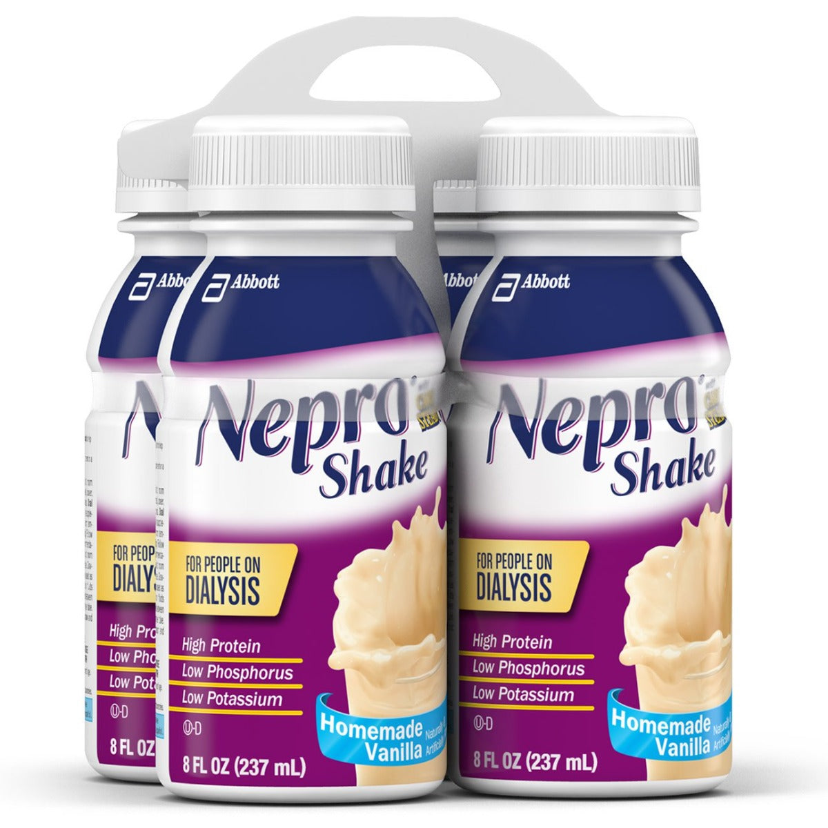 Nepro with Carb Steady Oral Supplement, Vanilla, 8 oz., 16 Bottles - Case