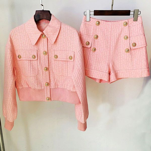 Womens Two Piece Sets Shorts Pants or Skirts luxury designer woman jacket Slim 2 Pc Set Knit Casual Crop Top and Short Skrit Party Clothes E