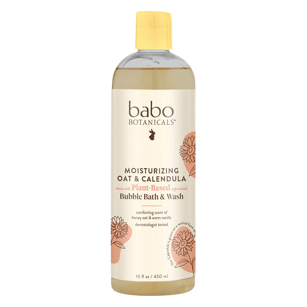Moisturizing Oat & Calendula Bubble Bath & Wash