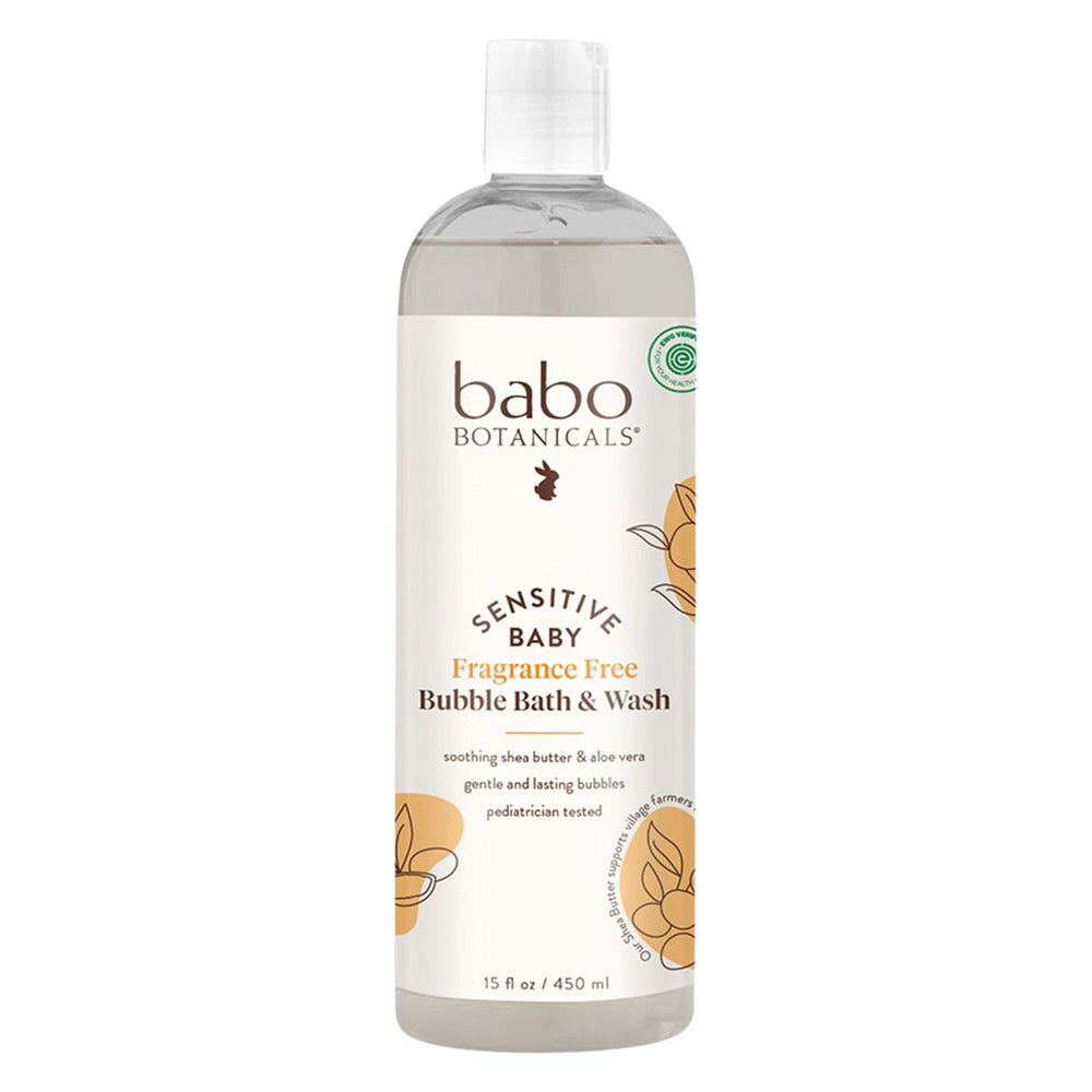 Sensitive Baby Fragrance-Free Bubble Bath & Wash