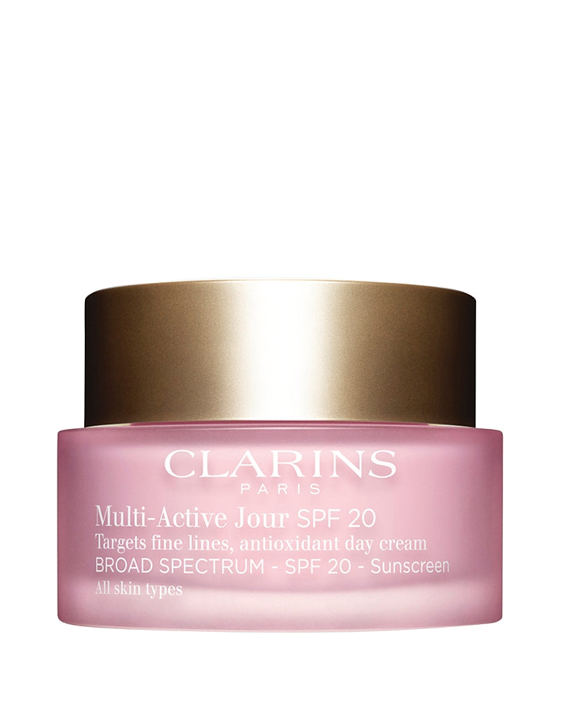 Clarins Multi-Active Anti-Aging Day Moisturizer with Spf 20 for Glowing Skin 1.7 oz.