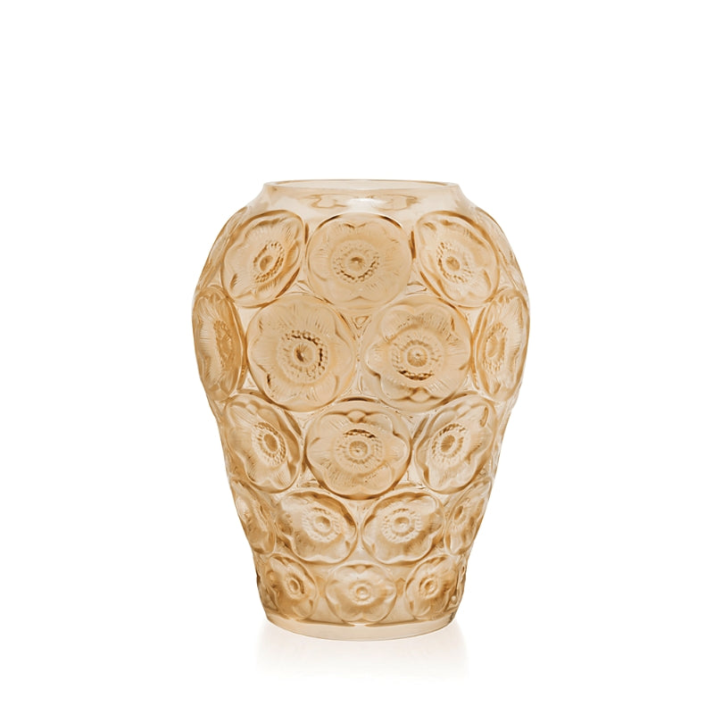 Lalique Anemones Vase