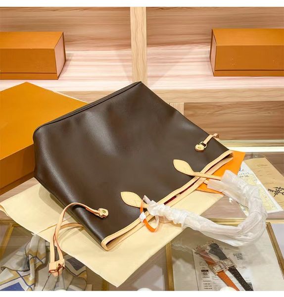 neverfulls designer Mirror Quality woman Bag 1:1 Classic leather presbytery shopping Handbags Tote Bags mm pm gm Shoulder Handbag M40995
