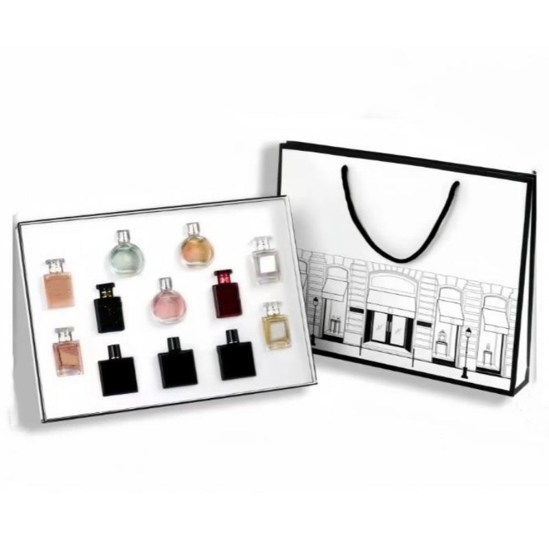 Perfume 12pcs-set Fragrance For Lady 7.5ml 8ml mini Size Perfumes High Quality With Outside Box And Bag Paris Women Perfumes Christmas Gift Fast Shi