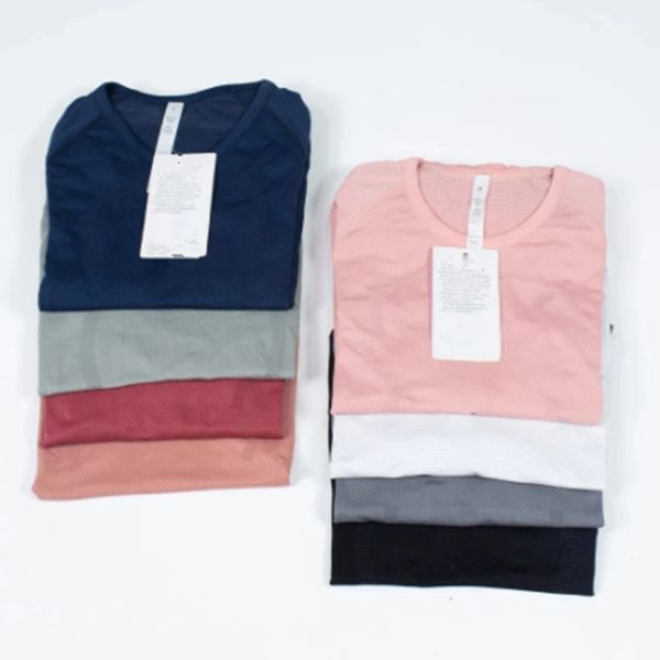 Women&#039;s Yoga Sport Top Long Sleeve Running Shirt High Elastic Scoop Neck Gym Jogging Activewear Dry Fit Yoga T Shirt Women