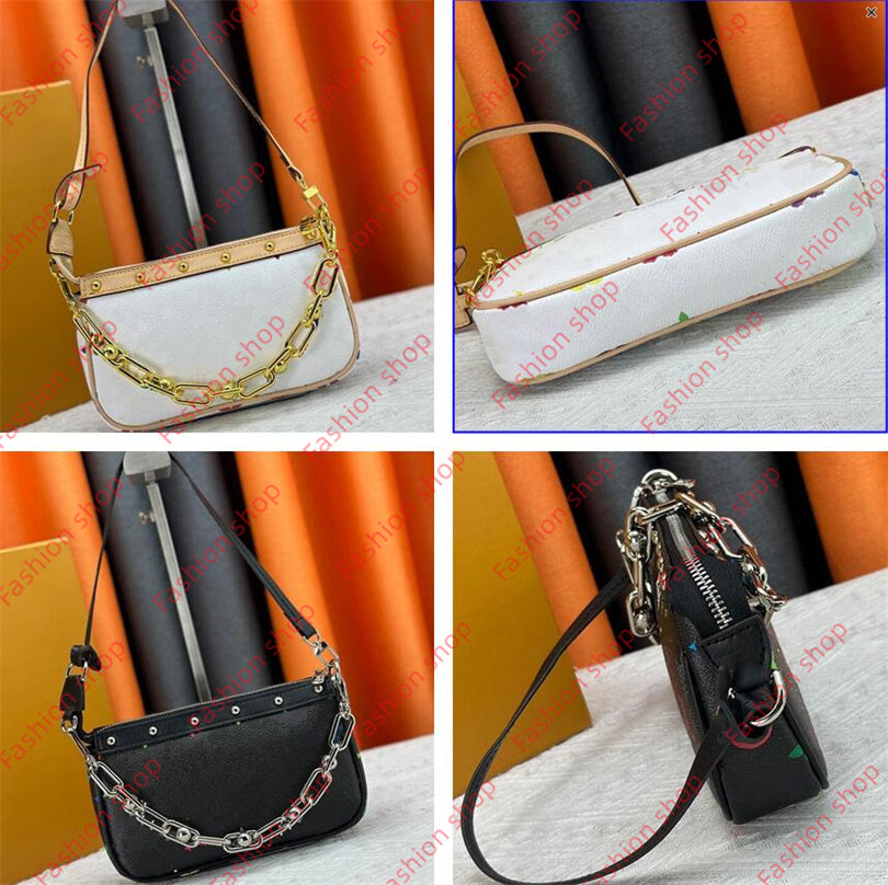 Designer TM Pochettes chain bag Murakami Takashi women handbag tote high quality Shoulder underarm bags Clutch wallet Hobo purses ladies Satchels ha