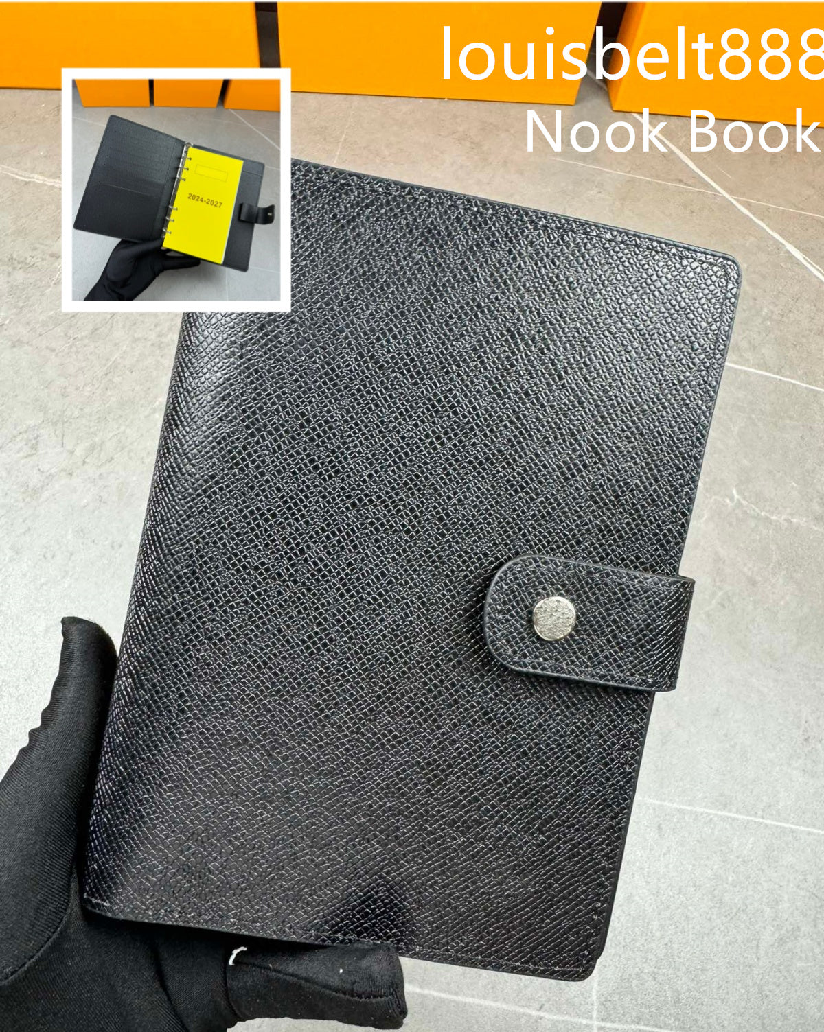 Designer Medium Desk Agenda Cover Ring Agenda Cover Holders Memo Planner Men Women Cartoon Notebook Planner Diary Agendas Protective Case Card purse