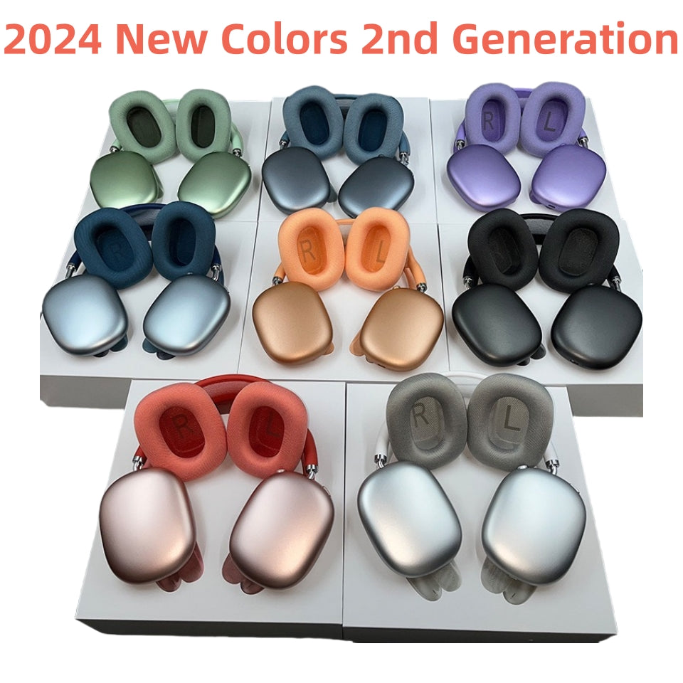 For Pods Max 2 Headphones maxes Accessories pro max Wireless Earphone Top Quality Metal Earmuffs Silicone Protective Cases