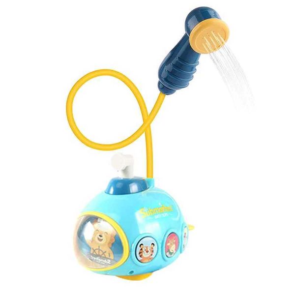 Baby Bath Toys for Kids Electric Submarine Shower Sucker Baby Toys Spray Water Toys Bathtub Toys Sprinkler Baby Shower C250211