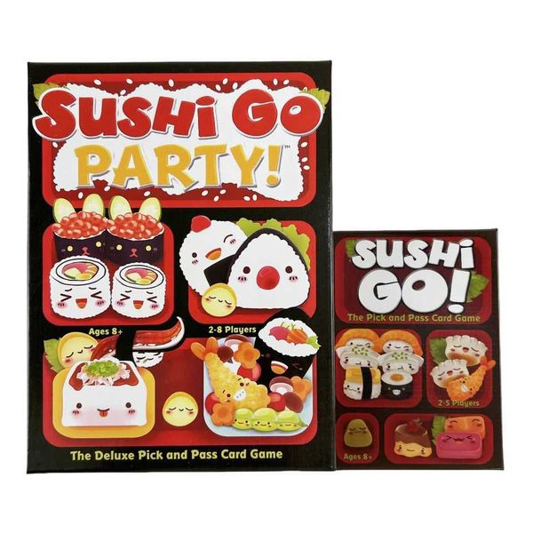 Sushi Go Party Family Gathering Game CardFun Card GameParty Board DeckXJ241213